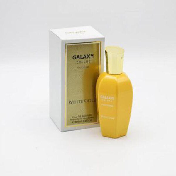 عطر اماراتي GALAXY COLORS WHITE GOLD جلاكسي وايت جولد تعبئة 100مل