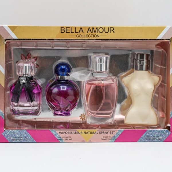 طقم عطور ستاتي 4 قطعBELLA AMOUR  42-4 رقم VL3604
