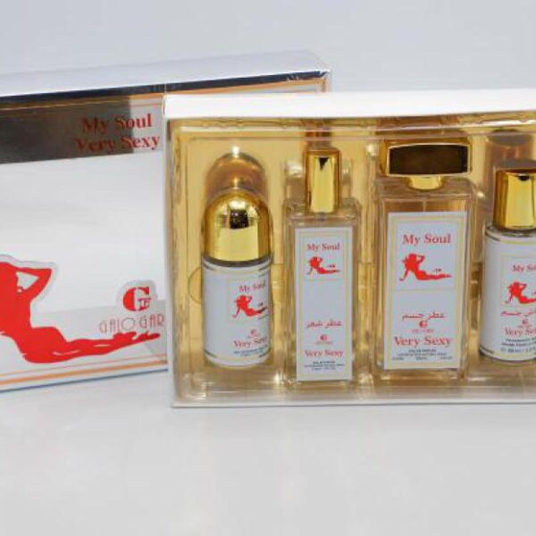 طقم عطر ستاتي MY SOUL جالوجيري 4 قطع LQY4403 رقم 18-75