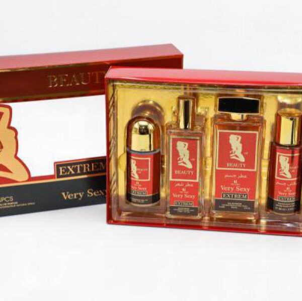 طقم عطر ستاتي BEAUTY جالوجيري 4 قطع LQY4407 رقم 18-78