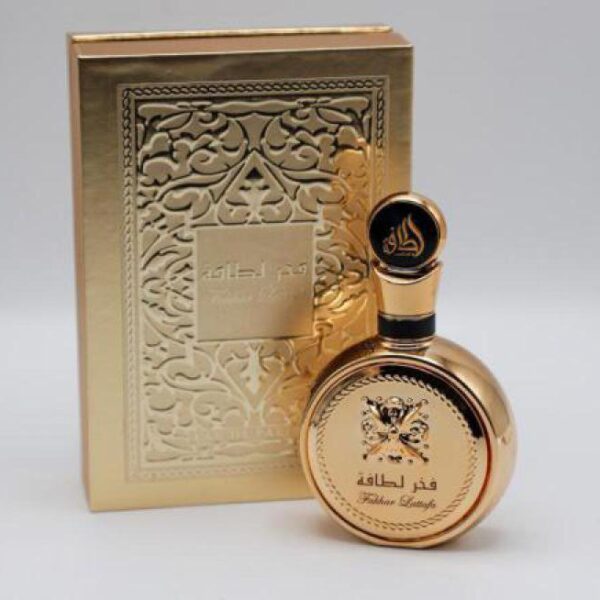 عطر عربي فخر اللطافة  لون ذهبي 100مل 3082