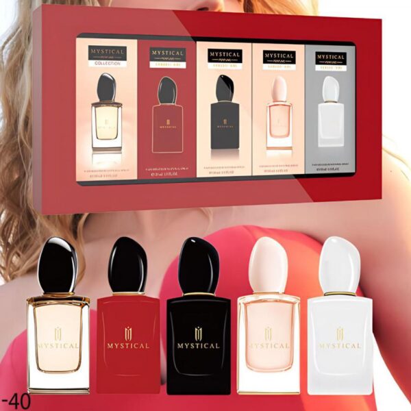 طقم عطر 5 قطع  MYSTICAL  مايستكال30مل  ايتم B951-5  رقم   2-40
