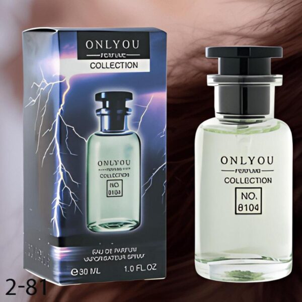 OLU830-104 سعة  30مل  رقم   2-81 ايتم  ONLY YOUاونلي يو NO.8104 عطر