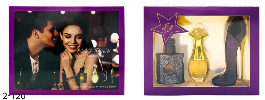CHP6512 طقم عطر ستاتي 3 قطع BLACK TRACK بلاك تراك30مل ايتم L360 رقم 2-120 - الصورة 1