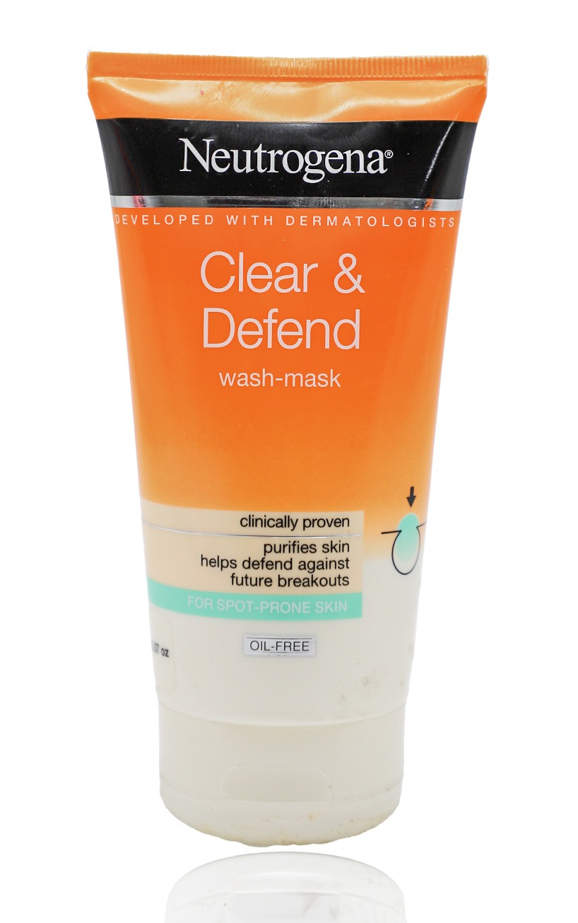 DU1011 غسول للبشرة NEUTROGENA نيتروجينا 150 مل CLEAR & DEFEND - الصورة 1