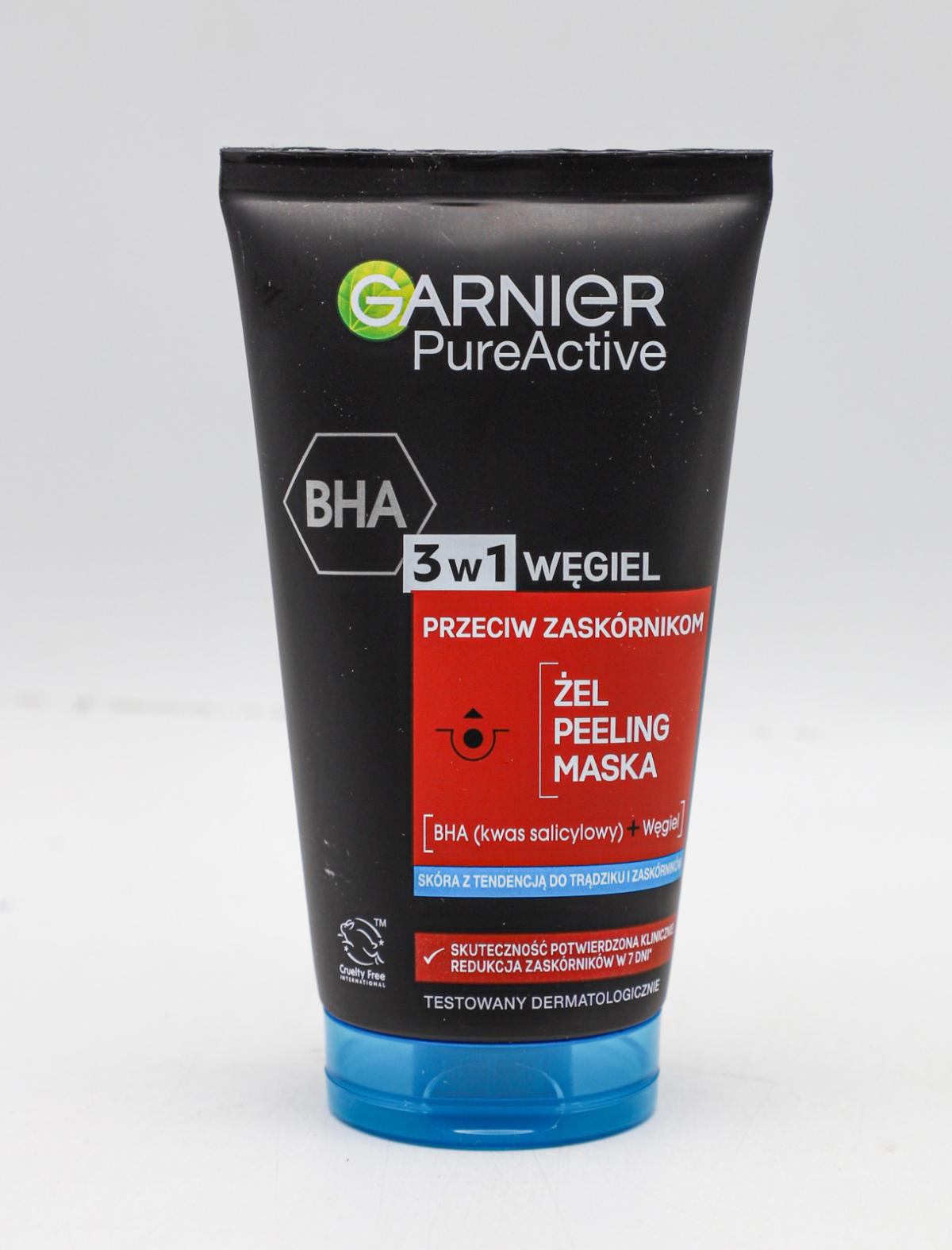 DU1013 ماسك بشره GARNIER جارنير 150 مل 3IN1 ANTI BLACKHEAD - الصورة 1