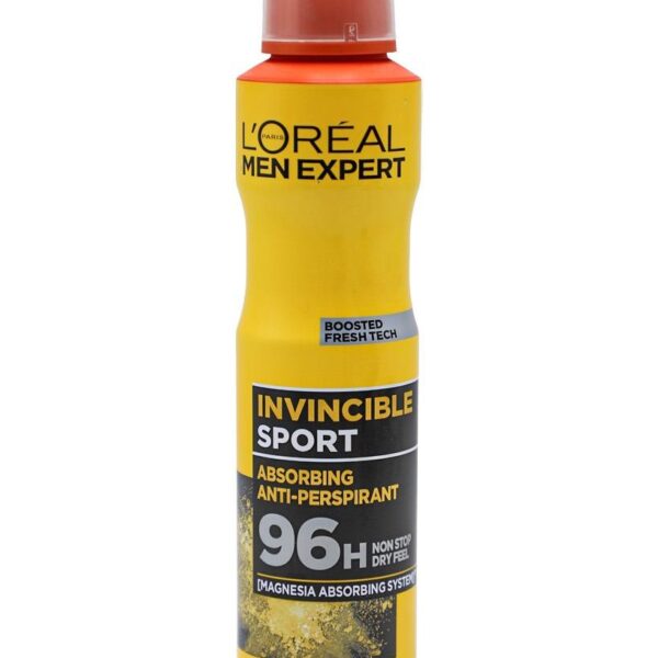 سبري LOREAL لوريل 250 مل INVINCIBLE SPORT