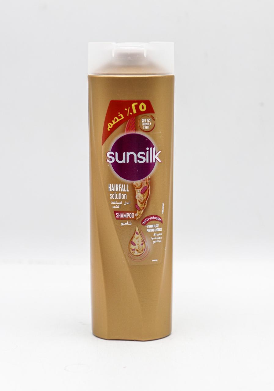 DU3087 شامبو SUNSILK صانسيلك 350 مل ذهبي - الصورة 1