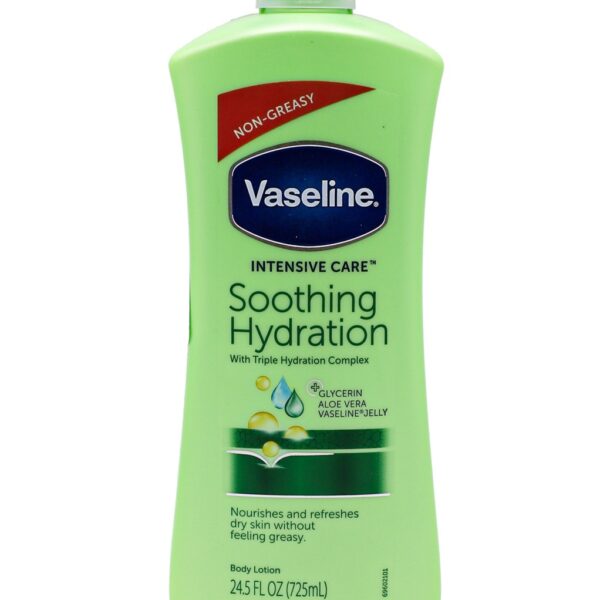 لوشن VASELINE فازلين 725 مل بالصبار لون SOOTHING HYDRATION