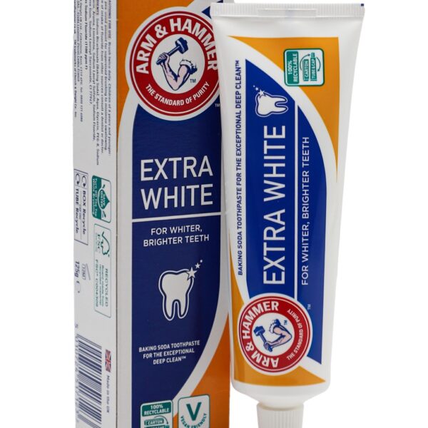 معجون اسنان EXTRA WHITE اكسترا وايت 125 غرام