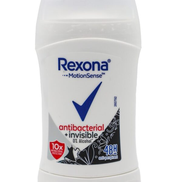ستيك مزيل عرق REXONA ريكسونا40 غم  لون ANTIBACTERIAL