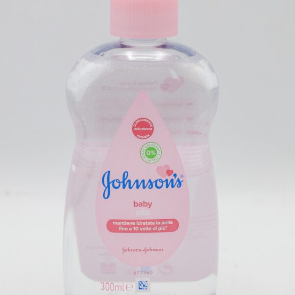 زيت جسم JOHNSONجونسون 300مل  لون زهري