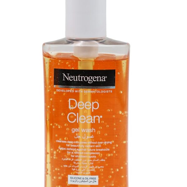 غسول جل NEUTROGENAنيتروجينا 200 مل  لون DEEP CLEAN
