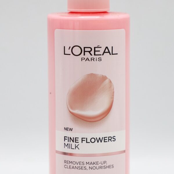 غسول حليب  LOREAL لوريال 400 مل  لون FINE FLOWERS