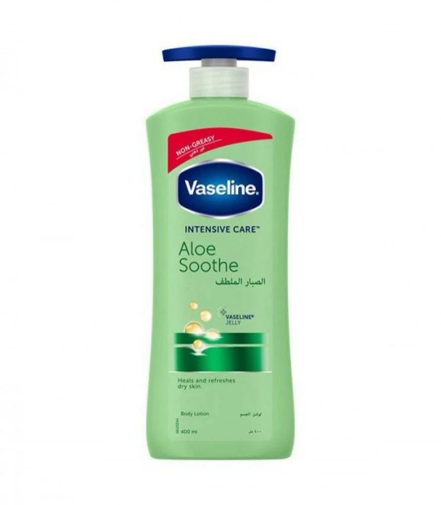 DU6089 لوشن جسم VASELINE فازلين 400 مل لون ALOE SOOTHE - الصورة 1