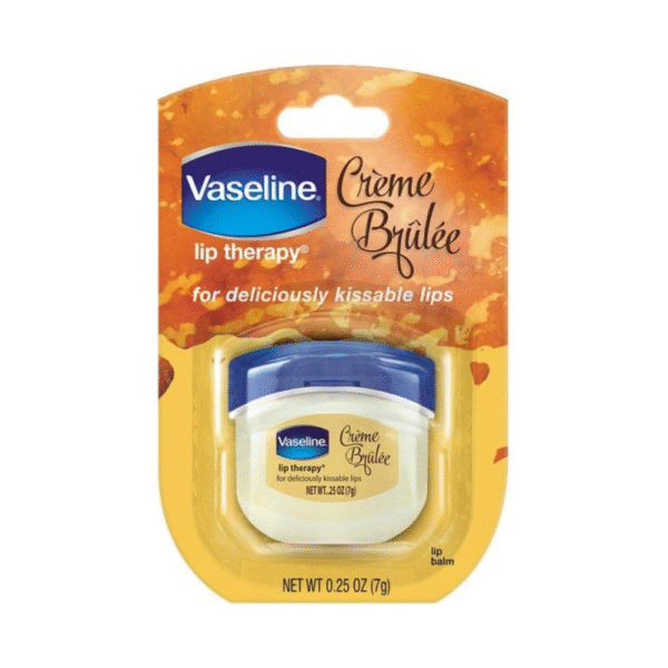 مرطب شفاه مرطبان vaseline  فازلين 7 غم لون CREME BRULEE