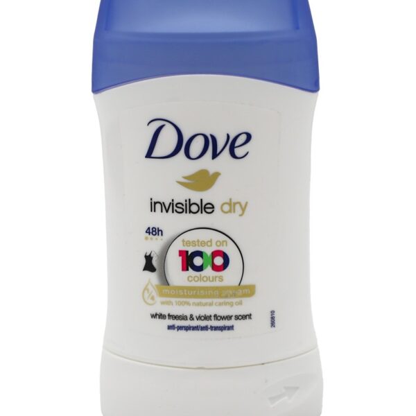 ستيك مزيل عرق DOVE  دوف 40جرام  INVISIBLE DRY  WHITE FREESIA &VIOLTE FLOWER