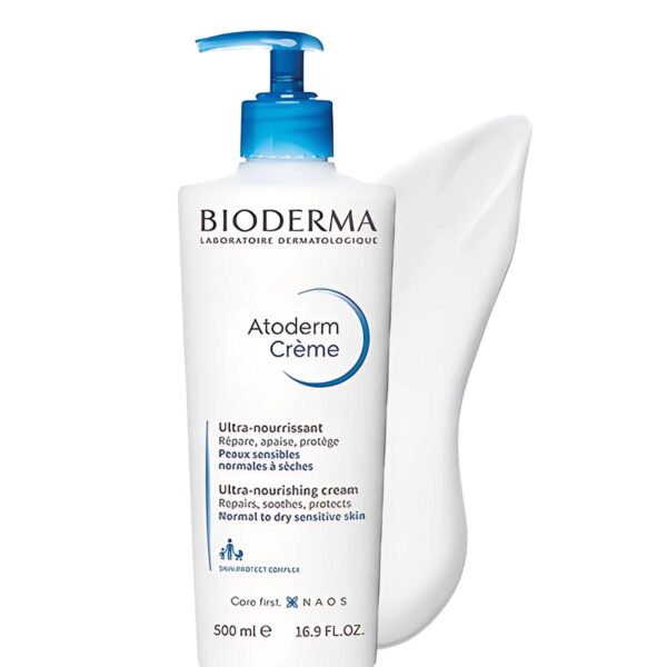 كريم مرطب  BIODERMA بيو ديرما 500 مل - مضخة ATODERM CREME