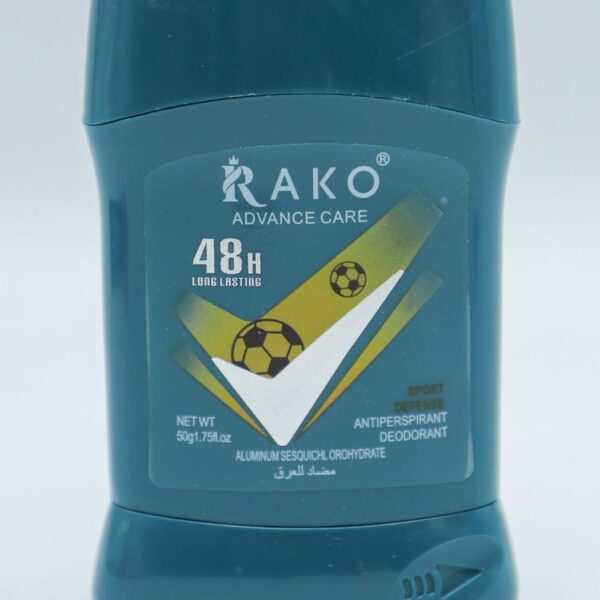 ستيك مزيل عرقRAKO راكو 50 غم لون ADVANCE CARE رقم  RK1126