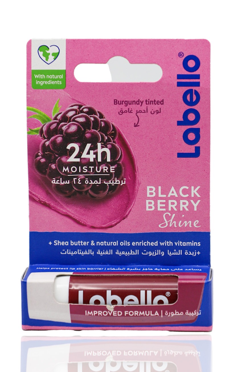 DU7197 مرطب شفاه LABELLO لابيلو 4.8 مل لون BLACK BERRY - الصورة 1