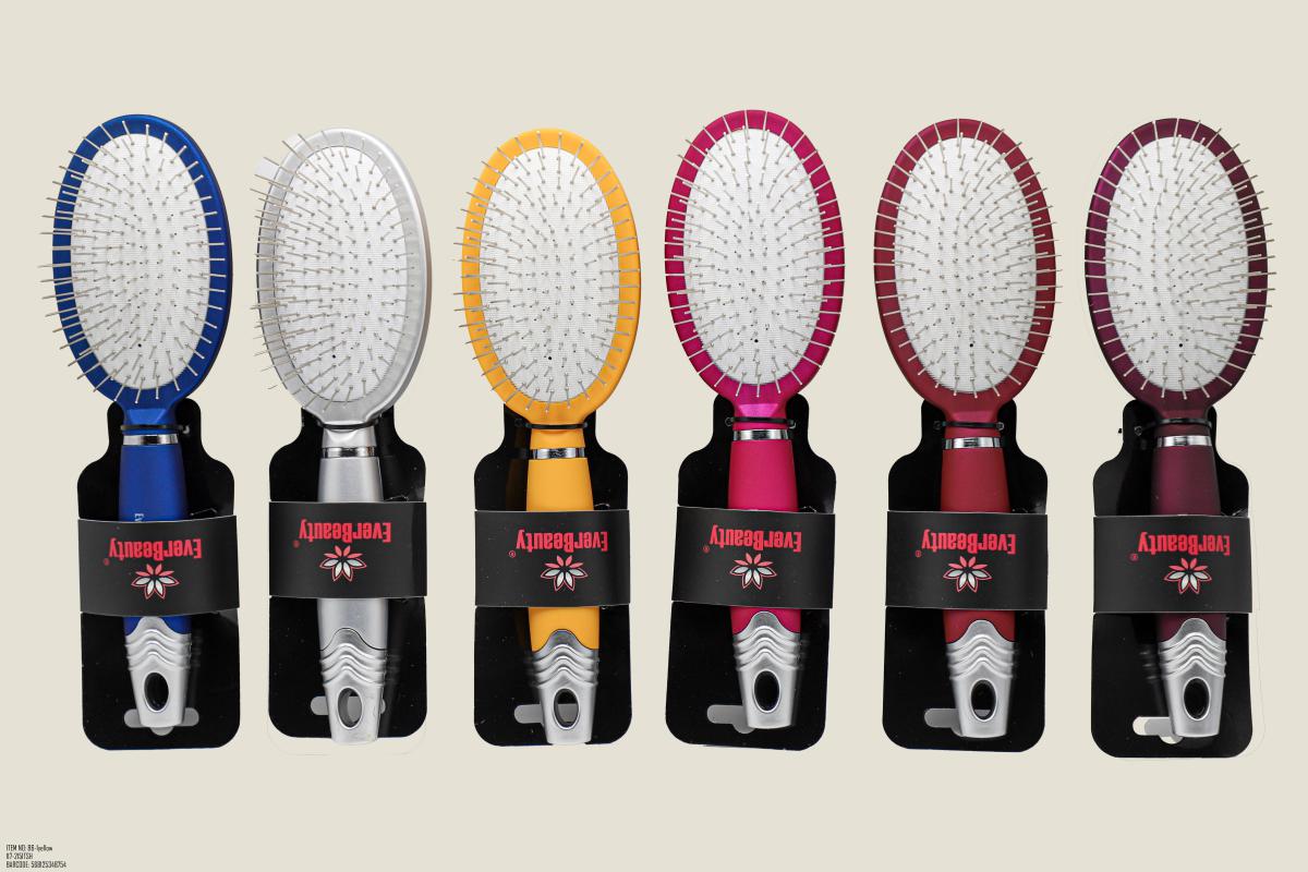 FR1233 فرشاة شعر EVER BEAUTY ايفر بيوتي ايتم 117-2151TSHرقم 86-1yellow - الصورة 1