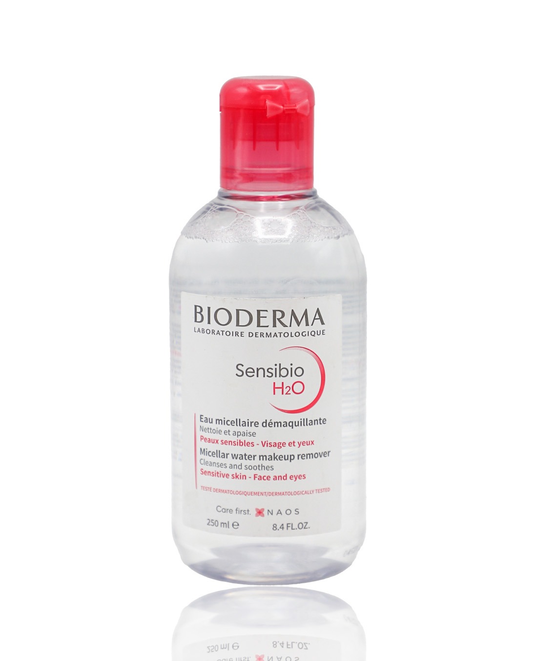 MC1089 مزيل مكياج BIODERMA بيوديرما 250 مل SEBIUM H2O لون احمر - الصورة 1