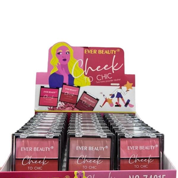 بلشر  EVER BEAUTY  ايفر بيوتي  لونين مربع    7421E