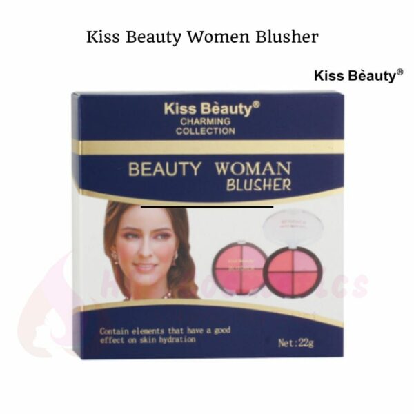 بلشر  KISS BEAUTY  كيس بيوتي  4 الوان دائرة