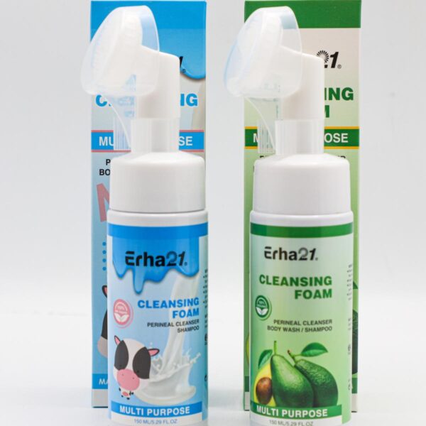 غسول وجه مع فرشاة  -ERHA21 ارها بالافوكادو والحليب 150 مل رقم KQ-X150L