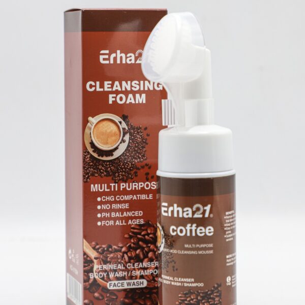غسول وجه مع فرشاة  -ERHA21 ارها بالقهوة  150 مل رقم KQ-X150H