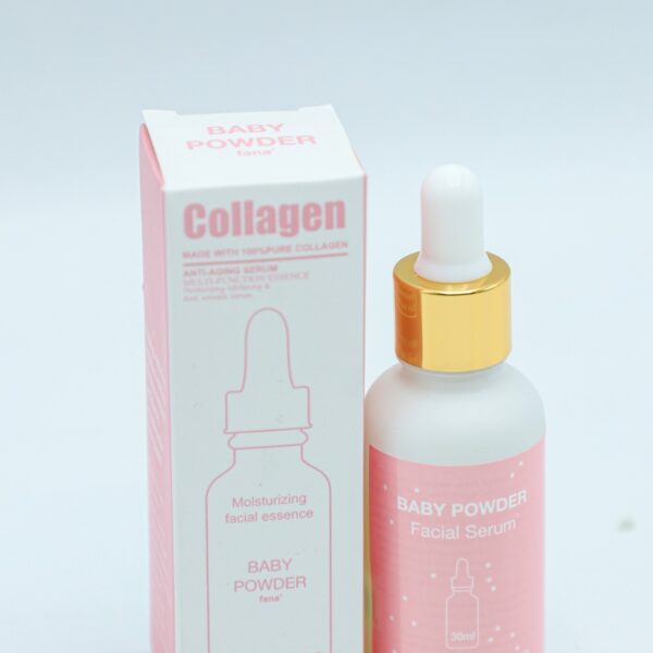 معالج تجاعيد BABY POWDER بيبي باودر 30 مل COLLAGEN