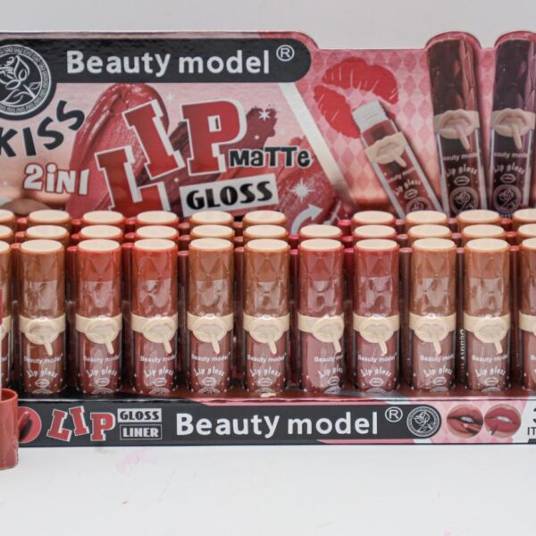 ليب لاينر / حومرة BEAUTY MODELبيوتي موديل6.4غم+1غم L-119-1رقم كرتونة426-4