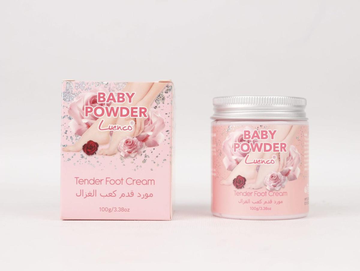 MK6285 مورد قدمينBABY POWDERبيبي باودر100g YS2454رقم كرتونة 8-16 - الصورة 1