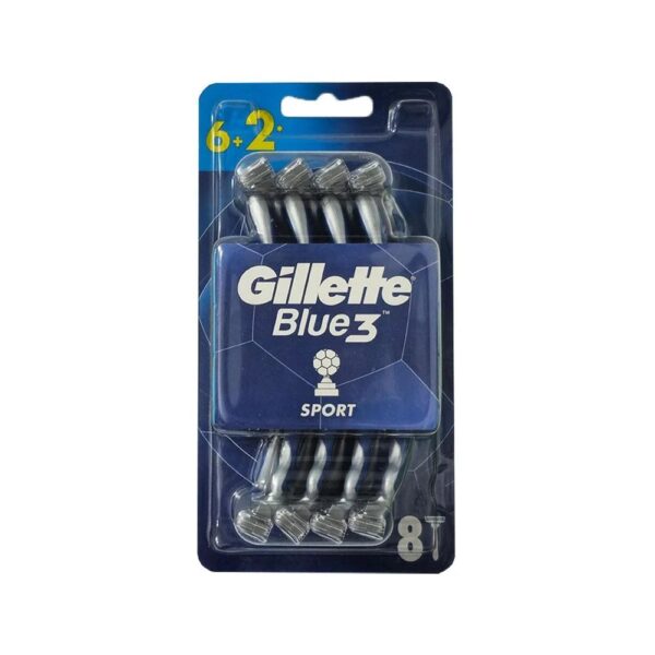 شفرات GILLETE BLUE جيليت 6+2  - SPORT