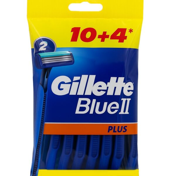 شفرات حلاقة GILLETTE BLUE  جيليت 10+4