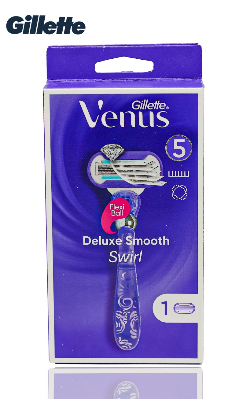 RB1128 شفرات حلاقة GILLETE VENUS جيليت فينوس DELUXE SMOOTH - الصورة 1