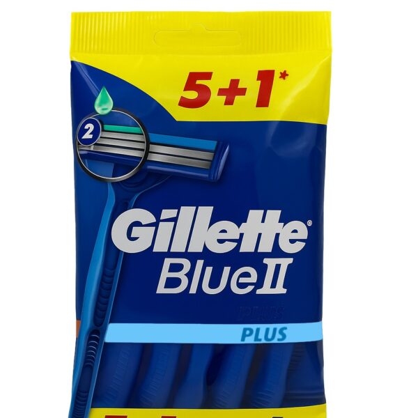 شفرات حلاقة GILLETTE BLUE 5+1 جيليت