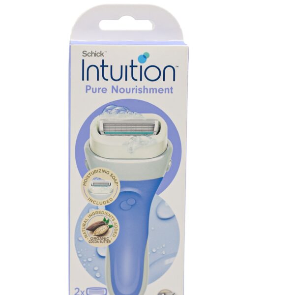 شفرات حلاقة INTUITION 4 انتويشن pure Nourishment