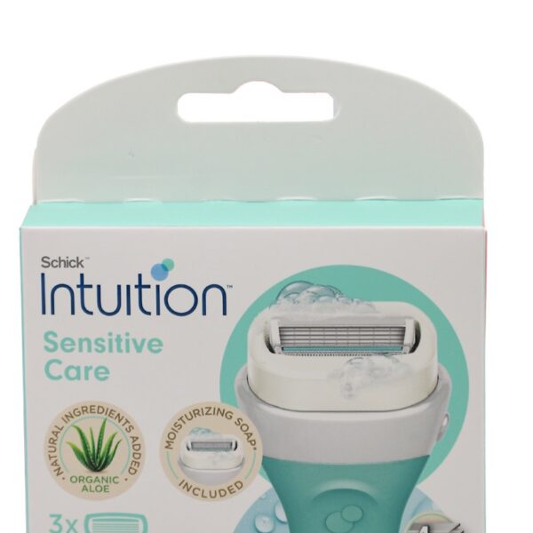 شفرات حلاقة INTUITION 4 انتويشن Sensitive Care صغير