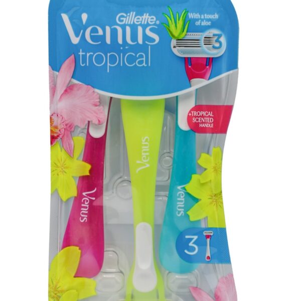 شفرات حلاقة GILLETE VENUS  جيليت فينوس tropical 3
