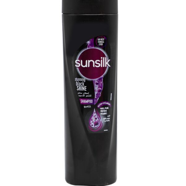 شامبو SUNSILK صانسيلك 350 مل - اسود