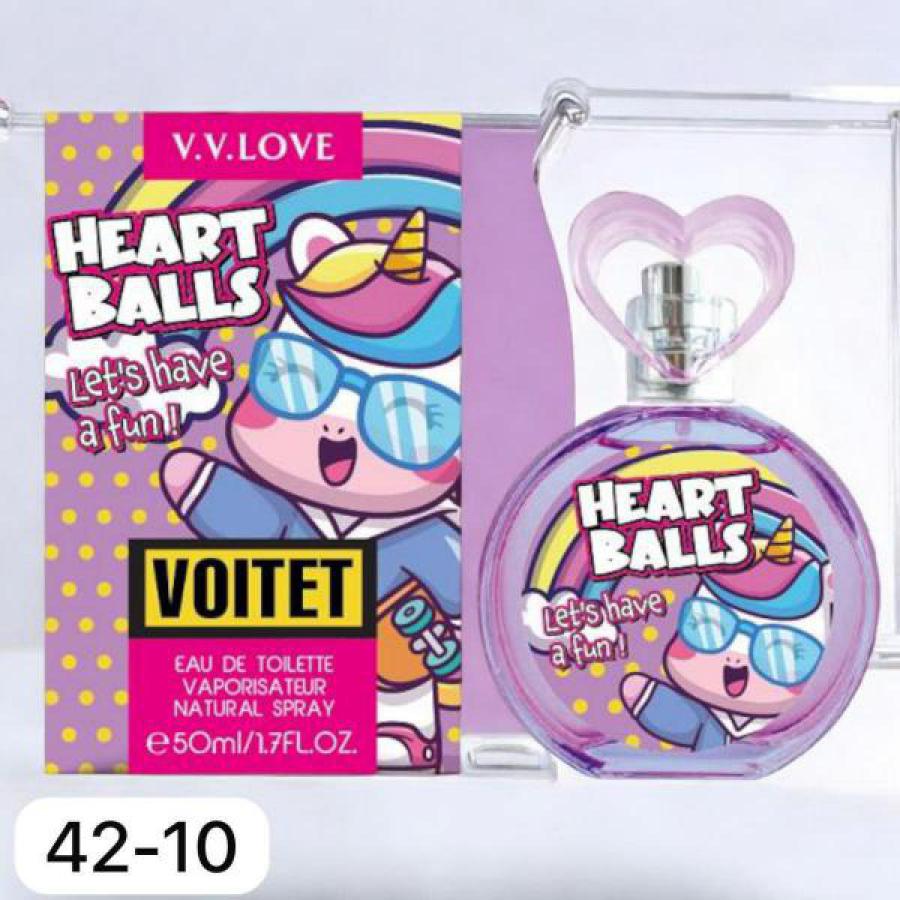CHP1129 عطر اطفال 50مل بناتي V.V.LOVE HEARTS BALLS - الصورة 1