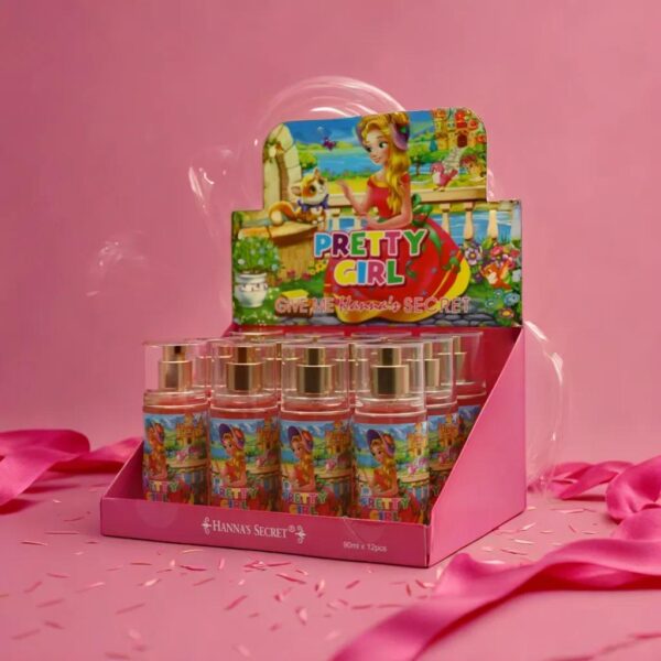 سبلاش أطفال PRETTY GIRL بريتي جيرل 90 مل(IT NO.H053Z-4)HANNAS SECRET رقم 76-7 رقم 54-24