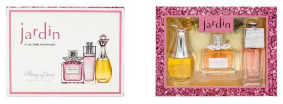 CHP1349 طقم عطر 3 قطع (IT NO.L-391)JARDIN رقم 77-13 - الصورة 1