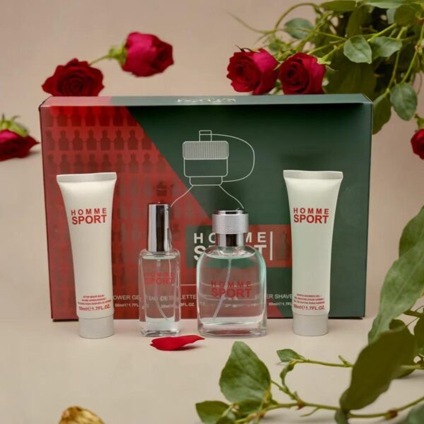 طقم عطور HOMME SPORT رقم VL1011 عدد 4 قطع