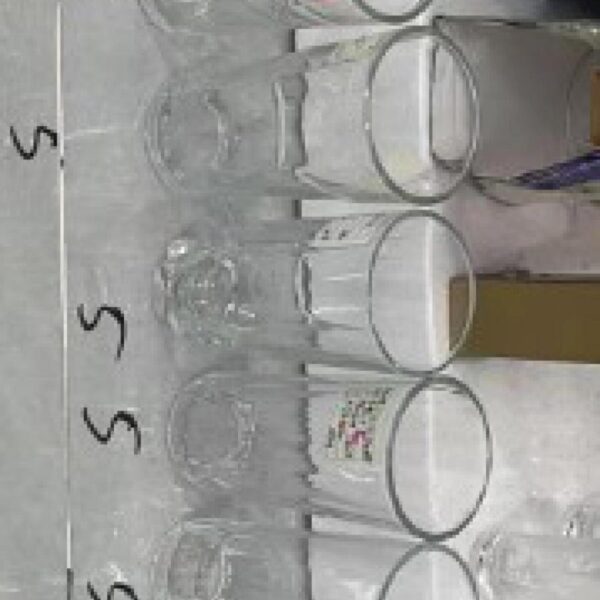كاسات ماء  شفافه رقم 7-35