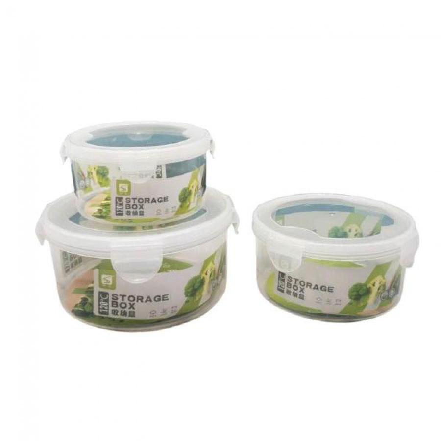 HO1142 علب تخزين طعام 3 قطع رقم 85-7 - الصورة 1