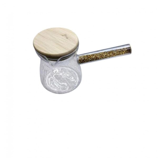 بكرج زجاج يد خشب  رقم 8-13