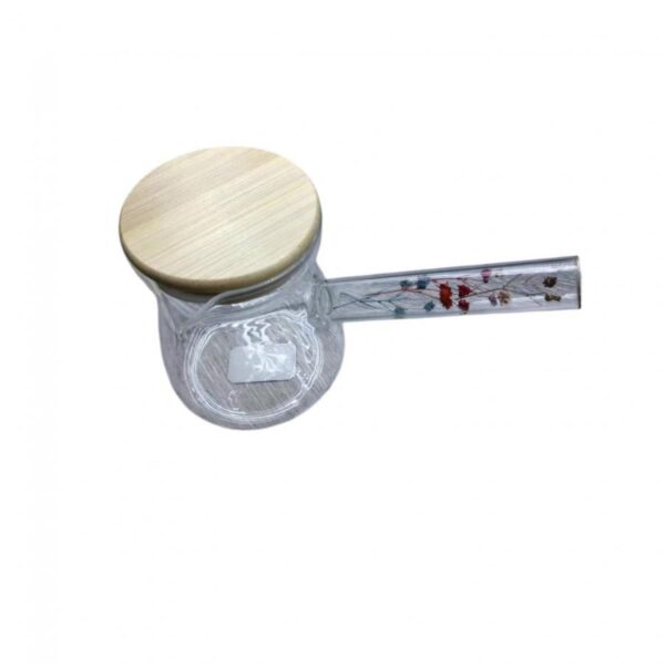 بكرج زجاج يد خشب  رقم 8-14