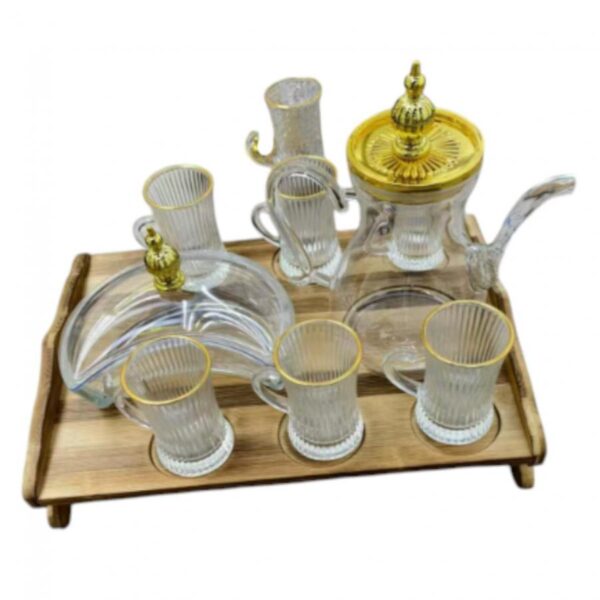 ستاند كاسات شاي مع ابرايق  رقم 10-38